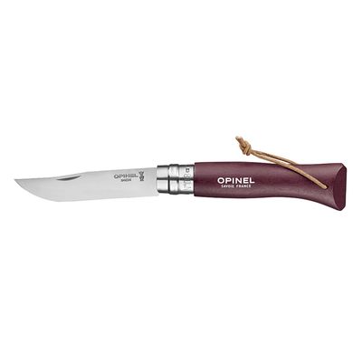 Opinel Cuchillo N°8 Trekking Vino