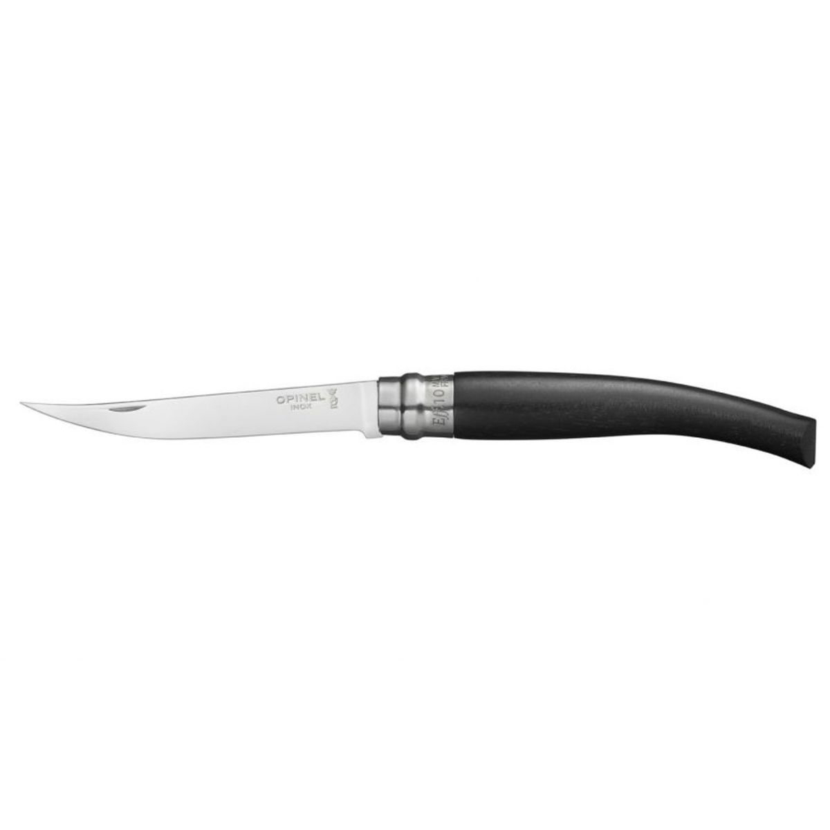 OPINEL - Cuchillo Opinel N°10 Slim mango de ebano OPINEL