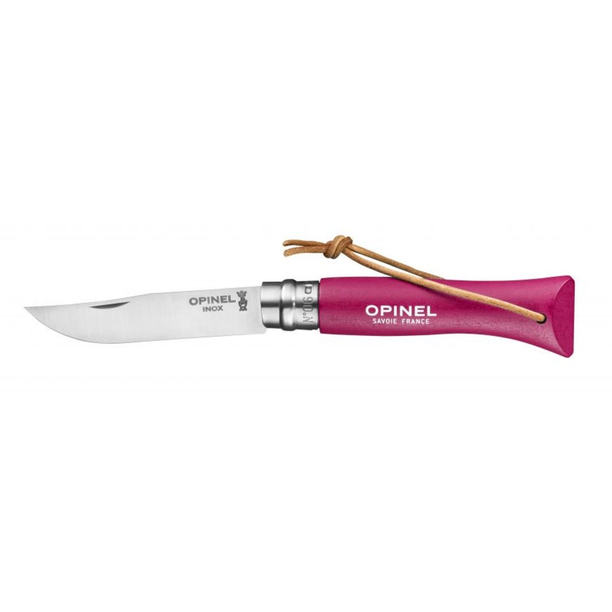 OPINEL - Cuchillo Opinel N°6 Trekking rosado - Fucsia