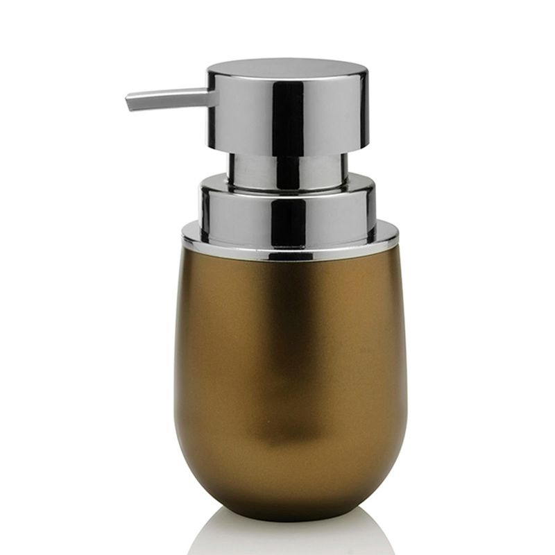 OU - Jabonera Belly Con Dosificador Dorado 400 Ml OU