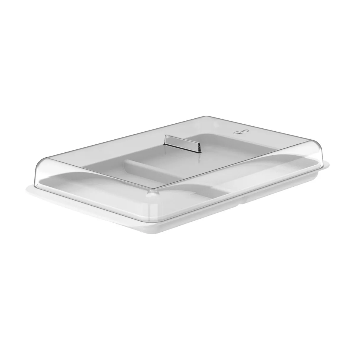 OU - Contenedor Jamón/Queso Doble Break Blanco OU