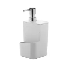 OU - Dispensador Lavaloza Con Porta Esponja Blanco 650 ml