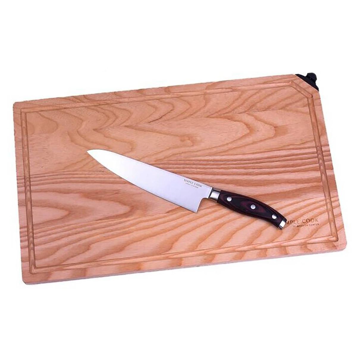 SIMPLE COOK - Set Cuchillo y tabla Arizona 2pzs