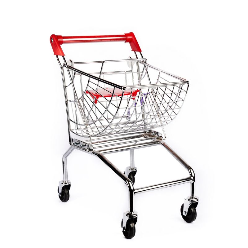 SEIGARD - Carro metálico de supermercado 831101-A Color Plata