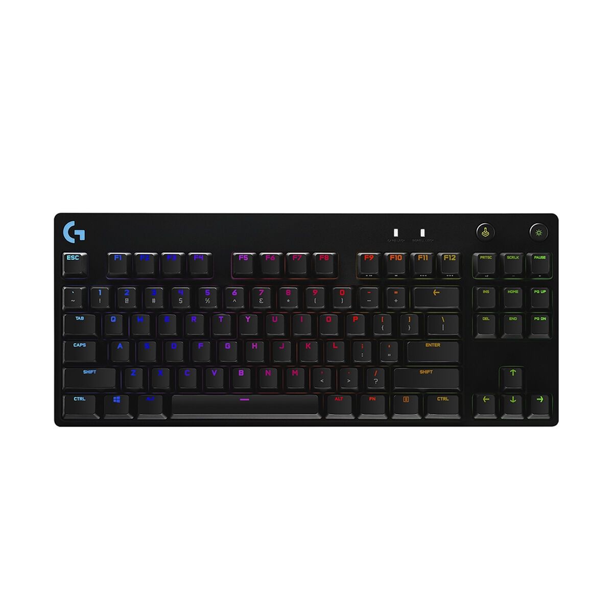 LOGITECH - Teclado Gamer Pro X En Inglés Negro
