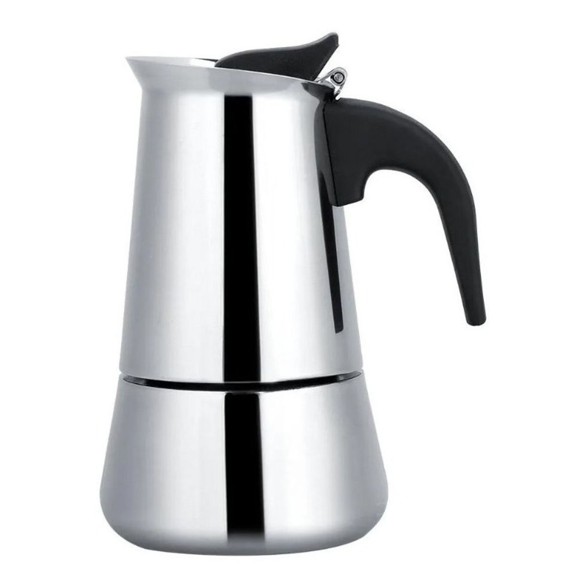 GENERICO - Cafetera Portátil De 6 Tazas Acero Inoxidable Moka Espresso.