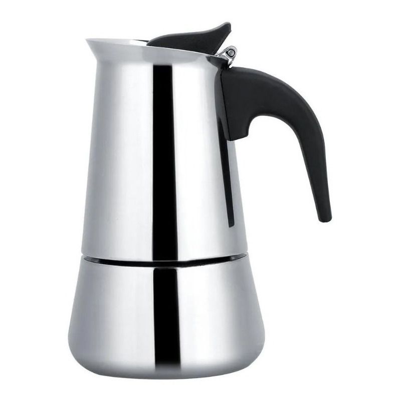GENERICO - Cafetera Portátil De 6 Tazas Acero Inoxidable Moka Espresso