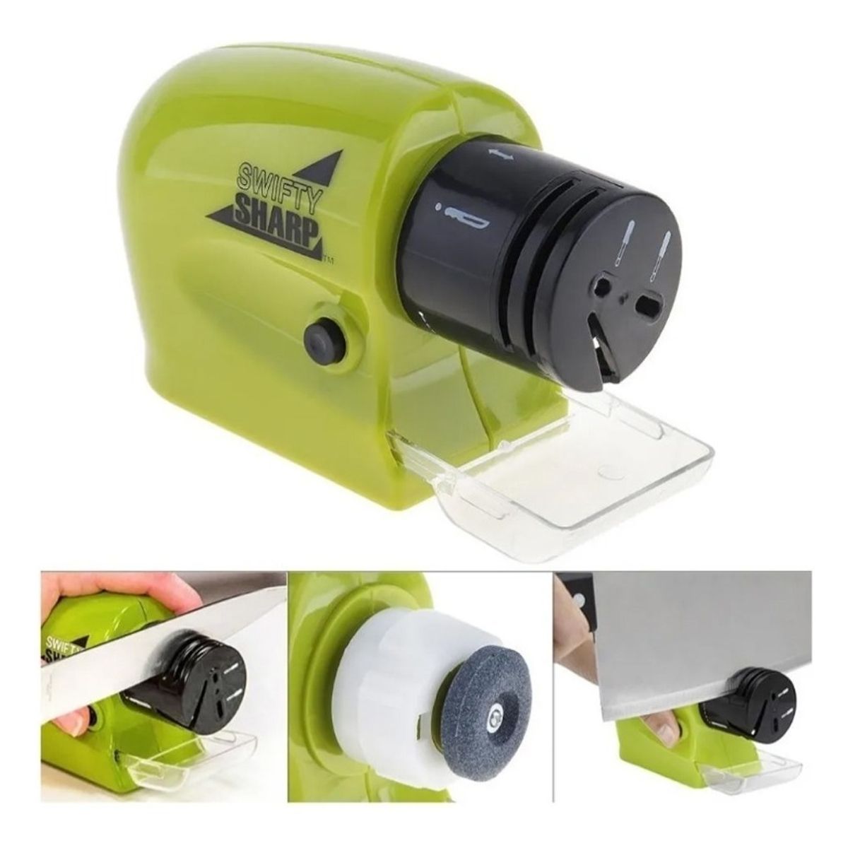 GENERICO - Afilador De Cuchillos Tijeras Herramientas Portatil.