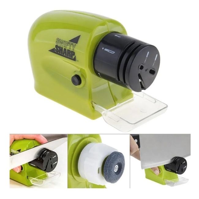 GENERICO - Afilador De Cuchillos Tijeras Herramientas Portatil.