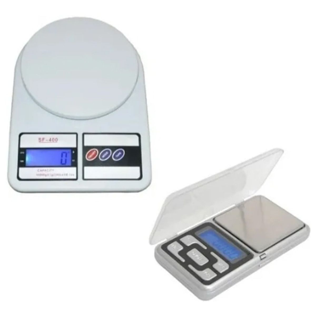 GENERICO - Balanza Digital De Cocina + Pesa Gramera Hasta 200 Gr