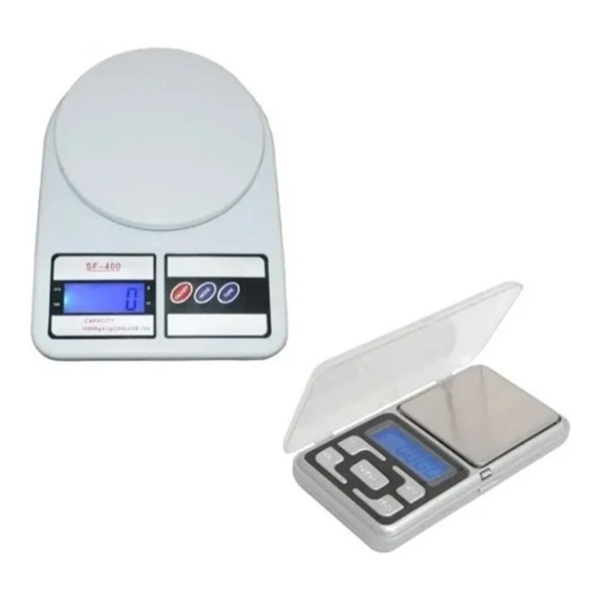 GENERICO - Balanza Digital De Cocina + Pesa Gramera Hasta 200 Gr