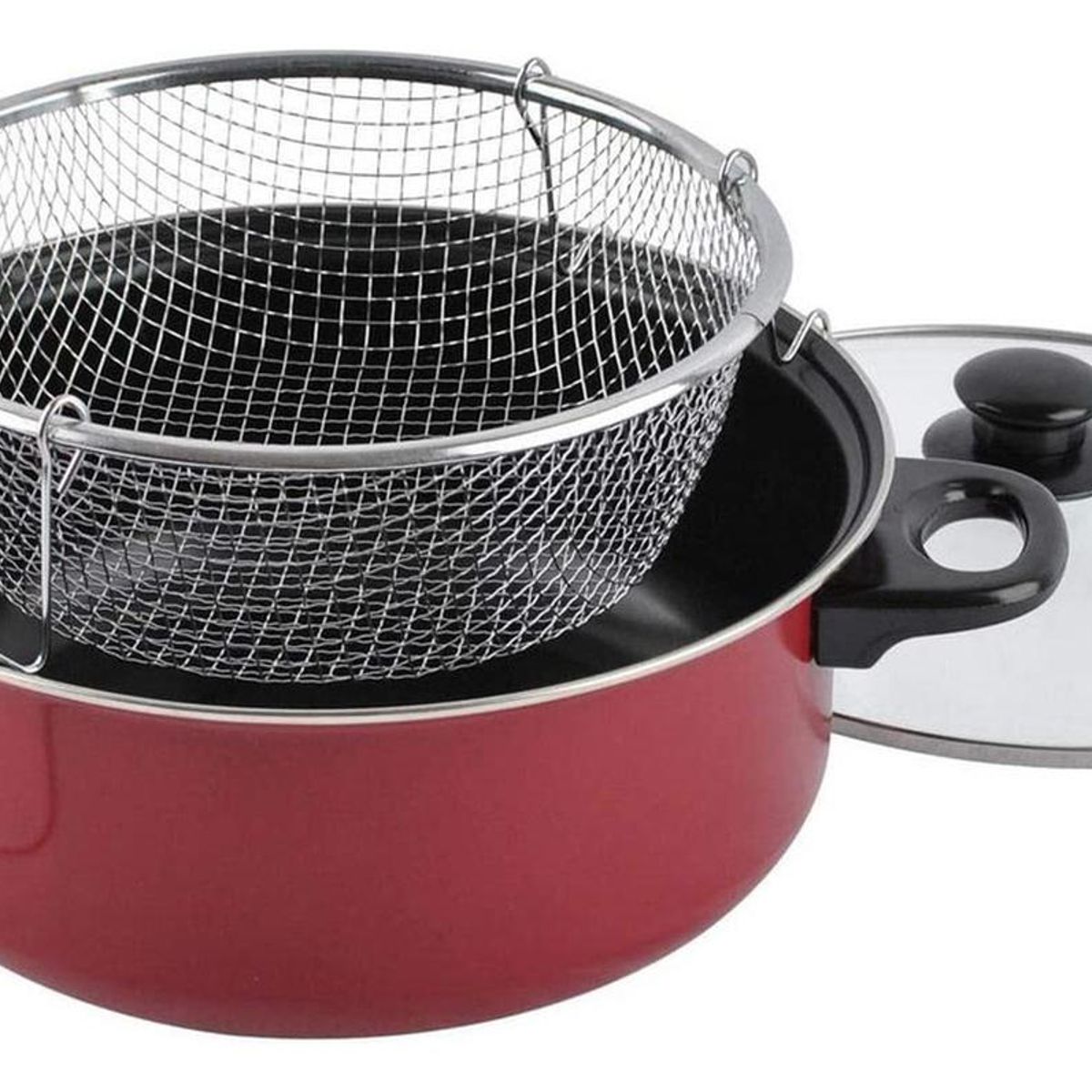 IMPORTCLICK - Olla Freidora Antiadherente Cocina Con 3 Piezas