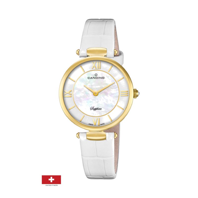 CANDINO - Reloj C4670/1 Candino Blanco Mujer Elegance Flair