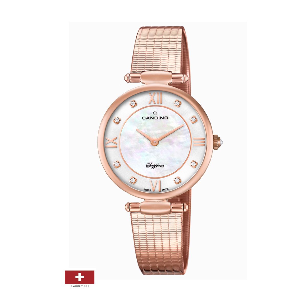 CANDINO - Reloj C4668/1 Candino Blanco Mujer Elegance Flair