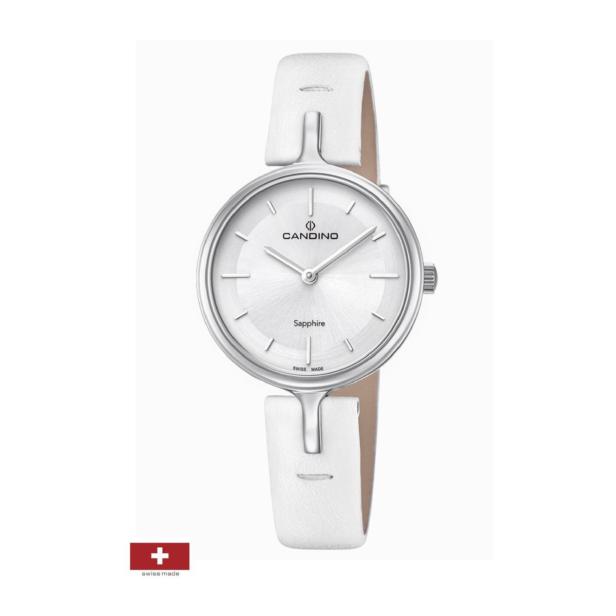 CANDINO - Reloj C4648/1 Candino Blanco Mujer Elegance Flair