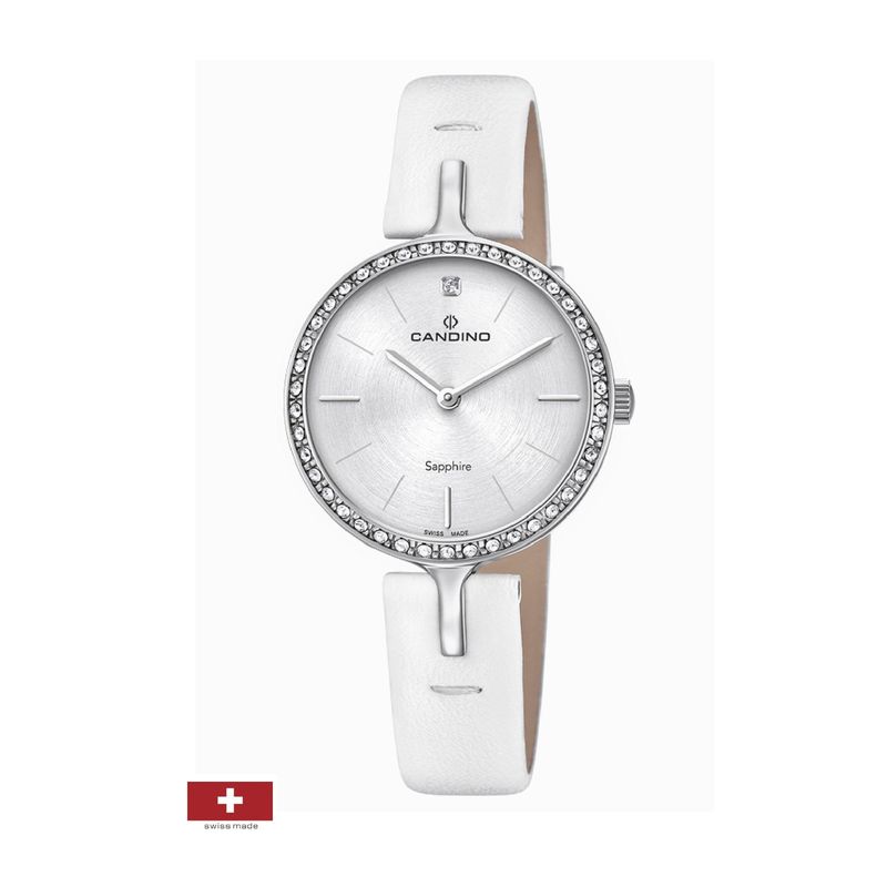 CANDINO - Reloj C4651/1 Candino Blanco Mujer Elegance Flair