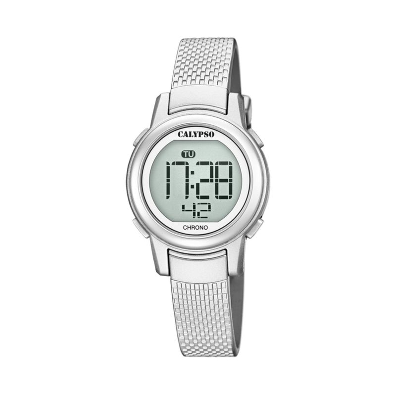 CALYPSO - Reloj K5736/1 Calypso Gris Mujer Digital Crush
