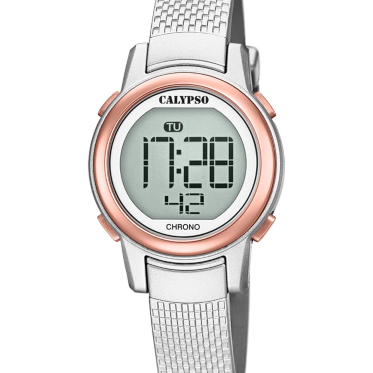CALYPSO - Reloj K5736/2 Calypso Gris Mujer Digital Crush