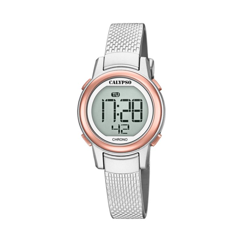 CALYPSO - Reloj K5736/2 Calypso Gris Mujer Digital Crush