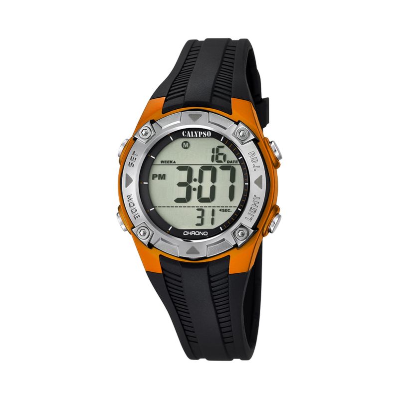 CALYPSO - Reloj K5685/7 Calypso Gris Infantil Digital Crush