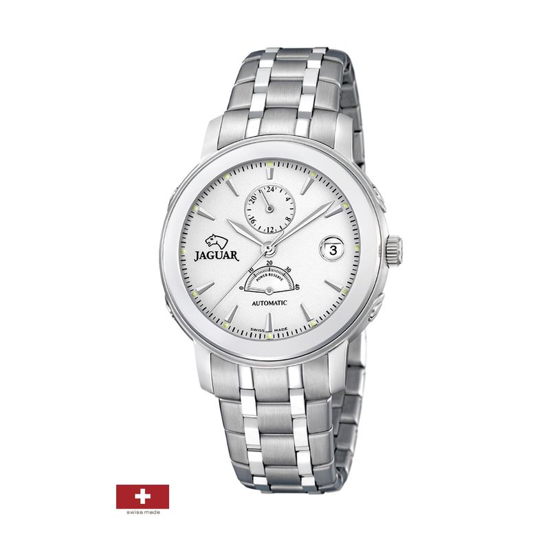 JAGUAR - Reloj J947/1 Jaguar Blanco Hombre Coleccion 1938