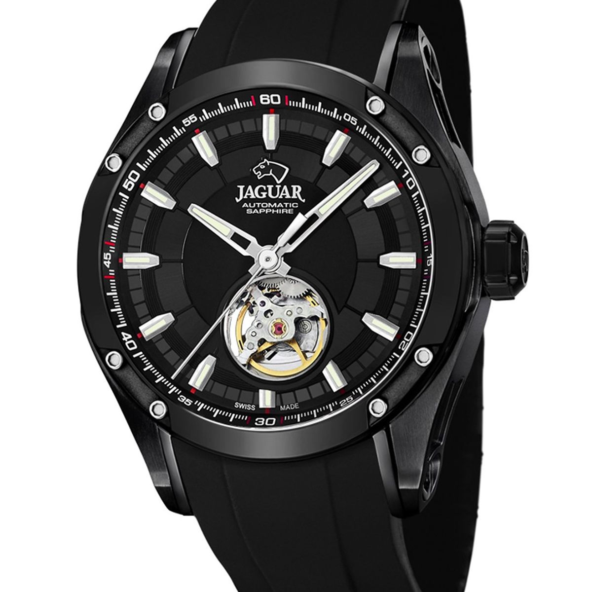 JAGUAR - Reloj J813/1 Jaguar Negro Hombre Automatico