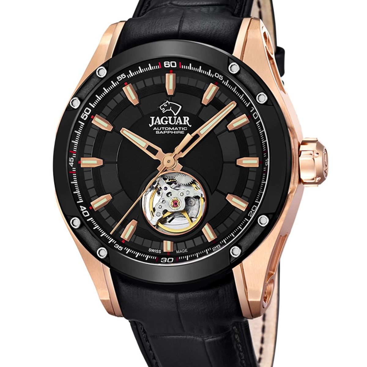 JAGUAR - Reloj J814/A Jaguar Negro Hombre Automatico