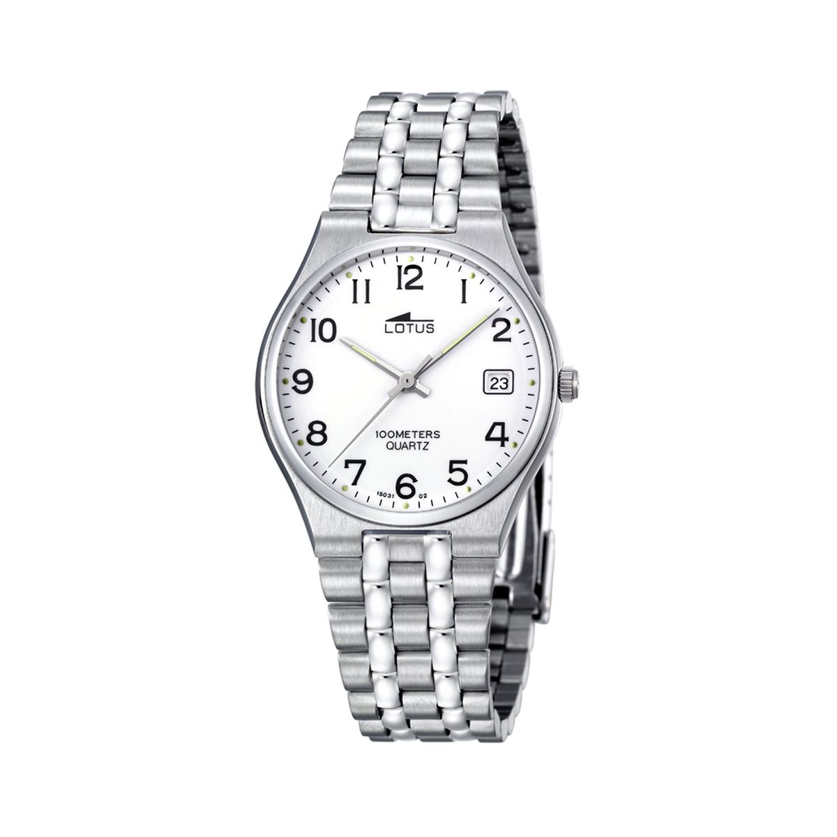 LOTUS - Reloj 15031/2 Lotus Blanco Hombre Acero Clasico