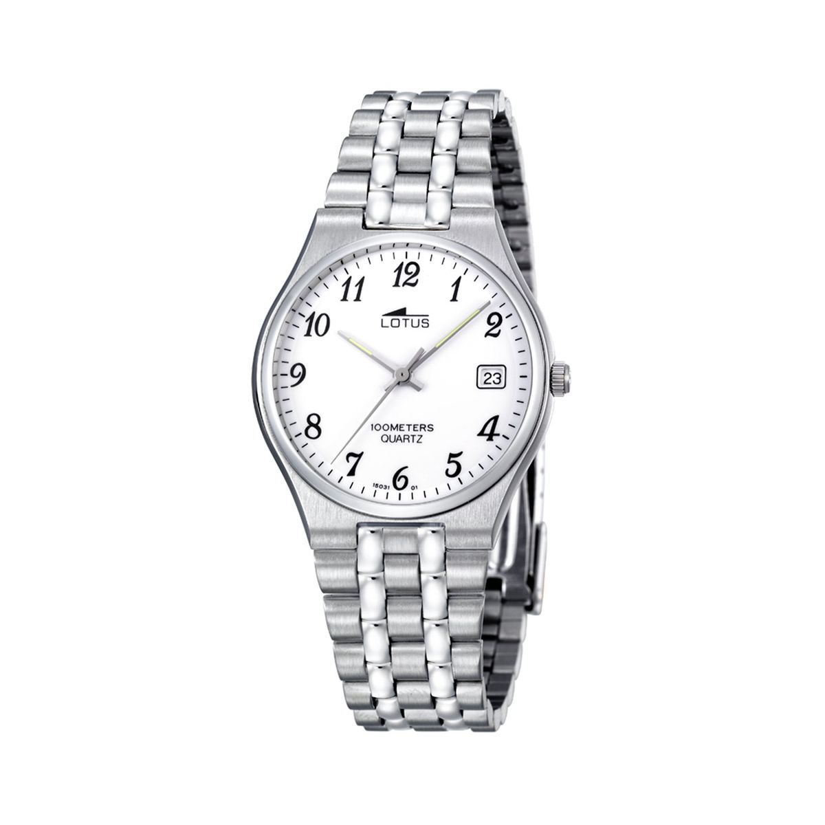 LOTUS - Reloj 15031/1 Lotus Blanco Hombre Acero Clasico