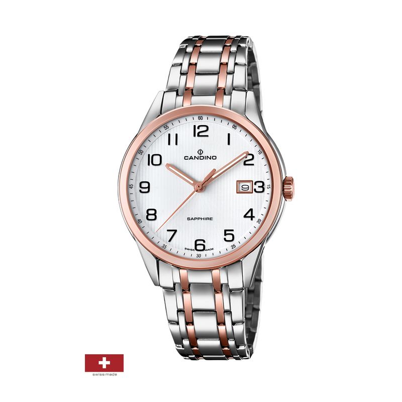CANDINO - Reloj C4616/1 Candino Blanco Hombre Classic Timeless