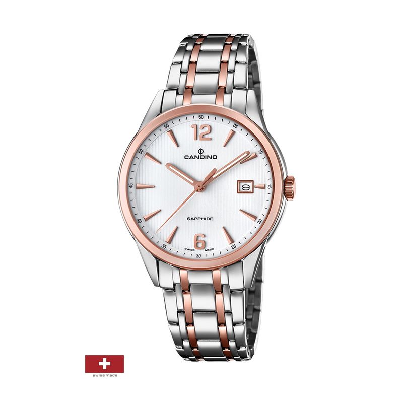 CANDINO - Reloj C4616/2 Candino Blanco Hombre Classic Timeless