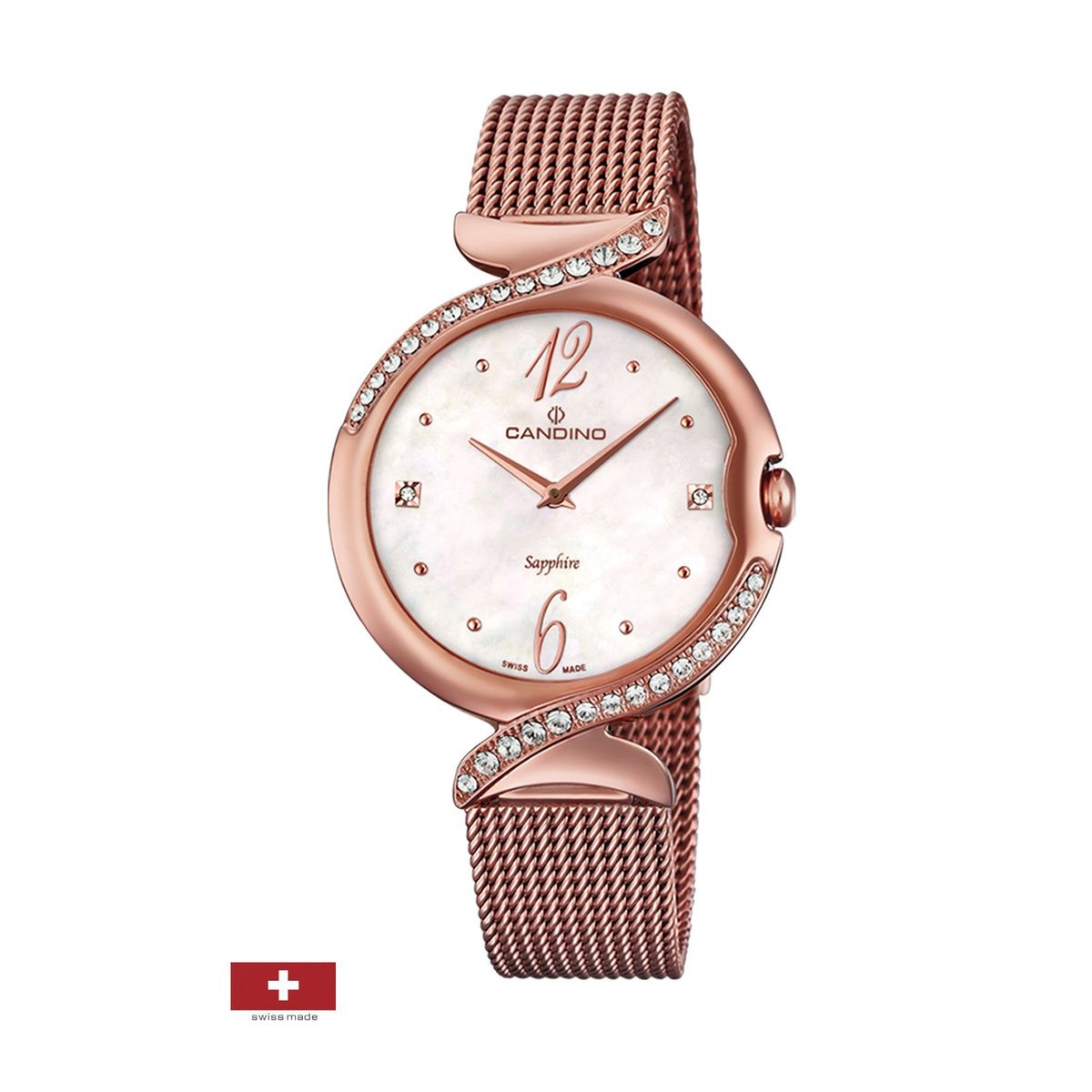 CANDINO - Reloj C4613/1 Candino Blanco Mujer Elegance Flair