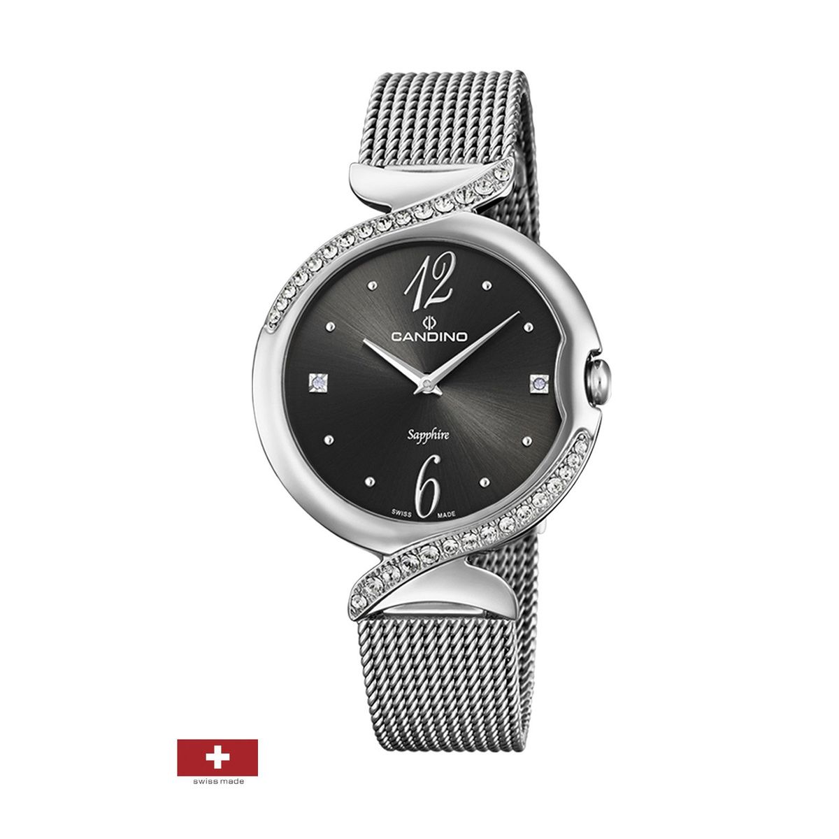 CANDINO - Reloj C4611/2 Candino Grafito Oscuro Mujer Elegance Flair