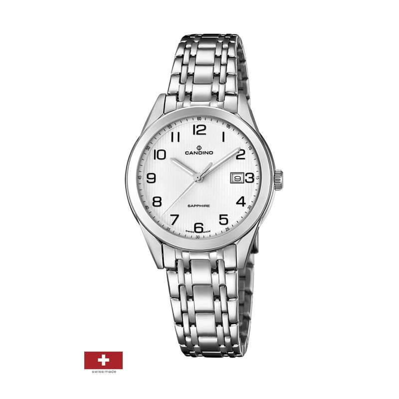 CANDINO - Reloj C4615/1 Candino Blanco Mujer Classic Timeless