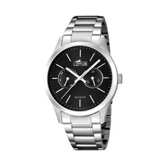 OROLOGIO TEMPO QUARZO UOMO LOTUS 18634 1 CASSA 43 BIANCO