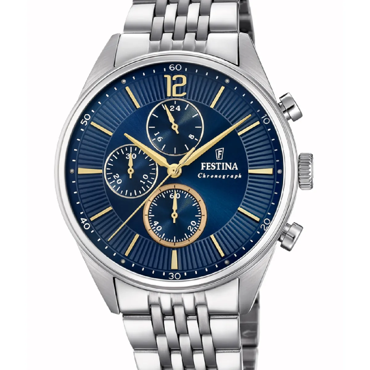 FESTINA - Reloj F20285/3 Festina Azul Hombre Timeless Chronograph
