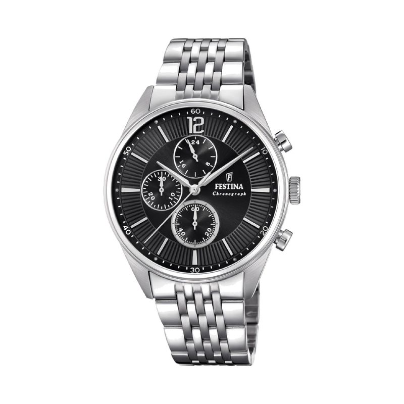 FESTINA - Reloj F20285/4 Festina Negro Hombre Timeless Chronograph
