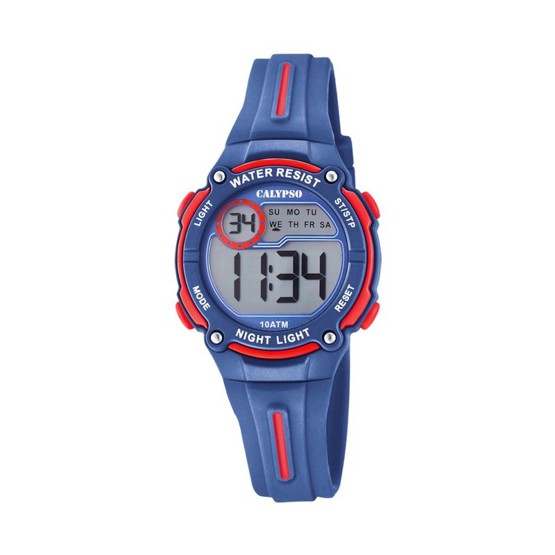 CALYPSO - Reloj K6068/4 Calypso Celeste Infantil Digital Crush