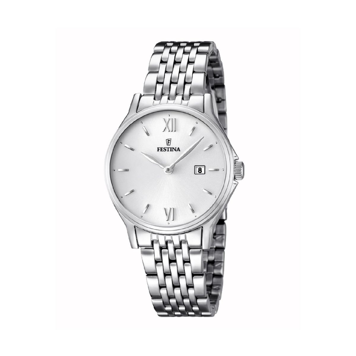 FESTINA - Reloj F16748/2 Festina Blanco Mujer Acero Clásico