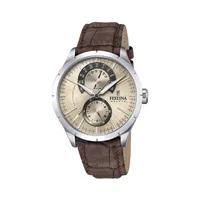 Reloj F16573/9 Beige Hombre Retro
