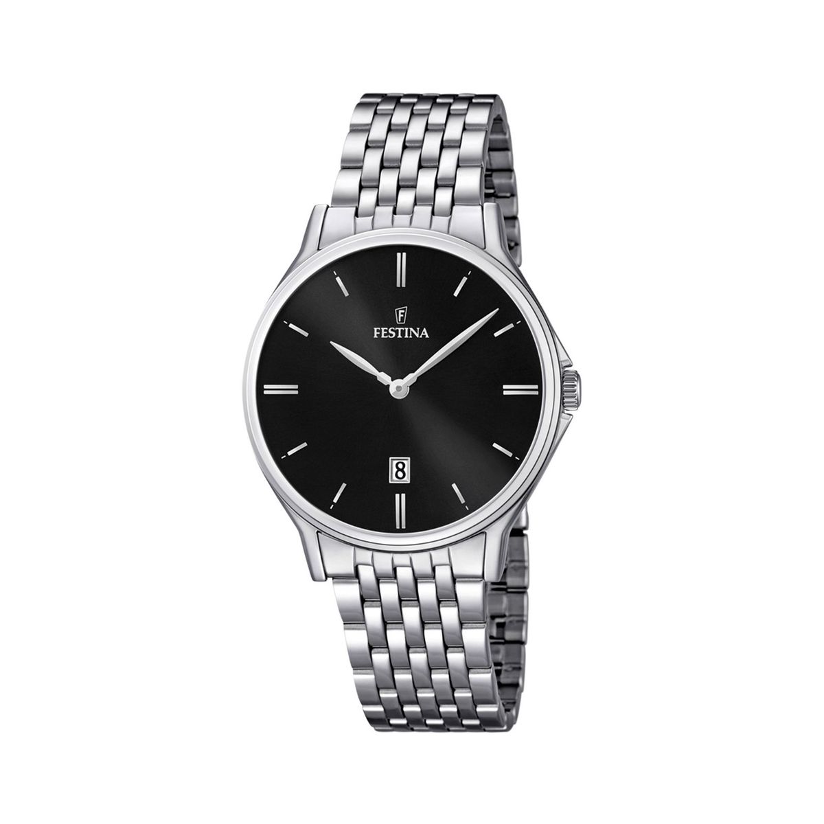 FESTINA - Reloj F16744/4 Festina Negro Hombre Acero Clásico