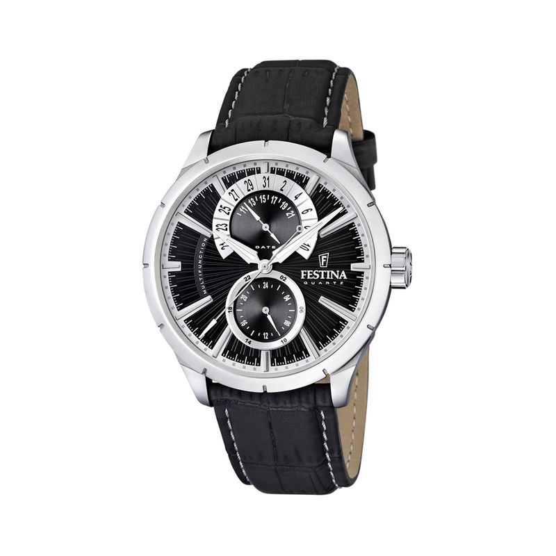 FESTINA - Reloj F16573/3 Festina Negro Hombre Retro