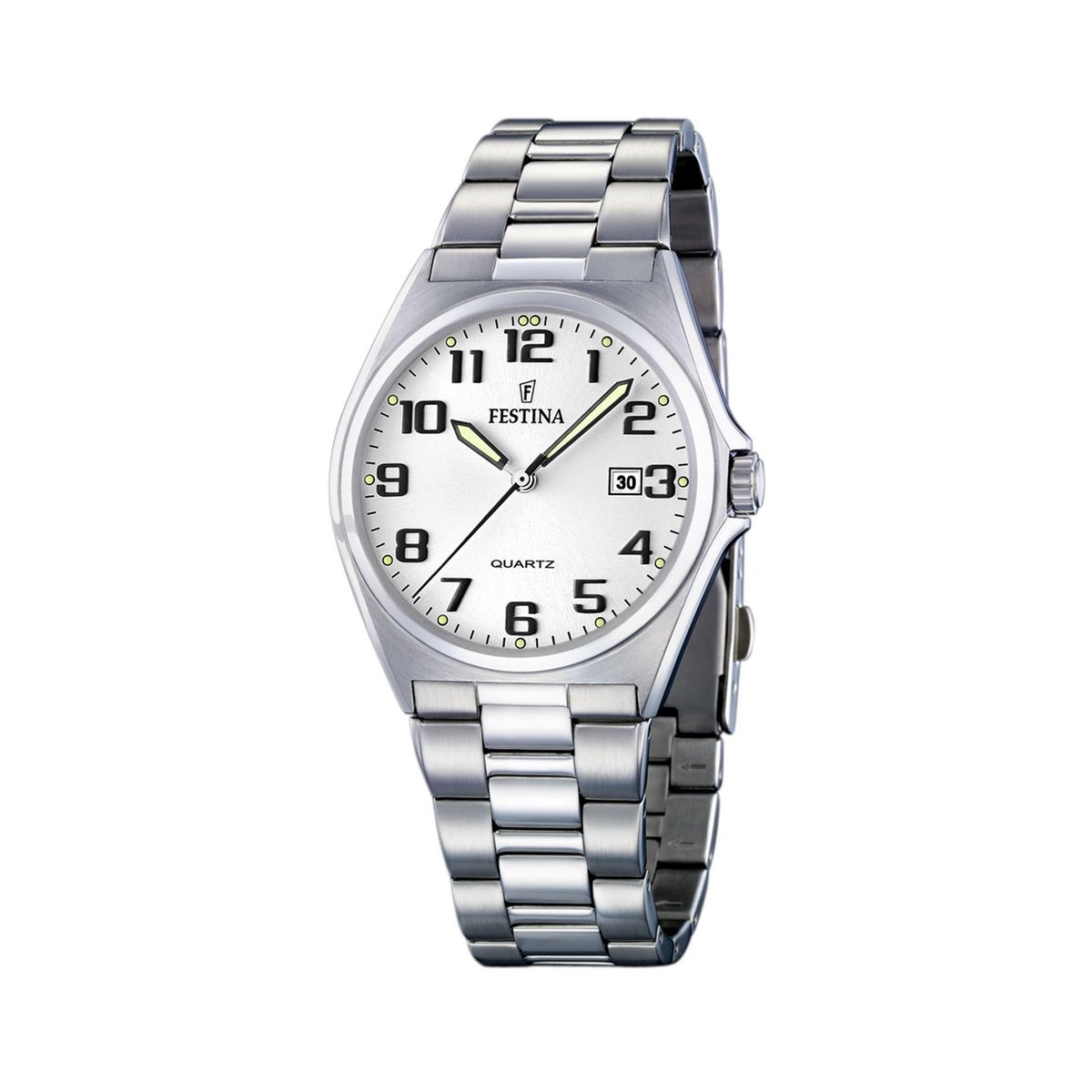 FESTINA - Reloj F16374/9 Festina Blanco Hombre Acero Clásico