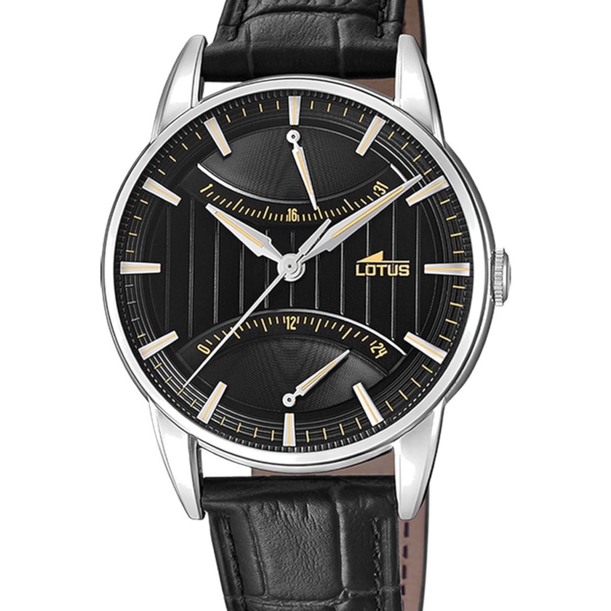 LOTUS - Reloj 18429/4 Lotus Negro Hombre Retro