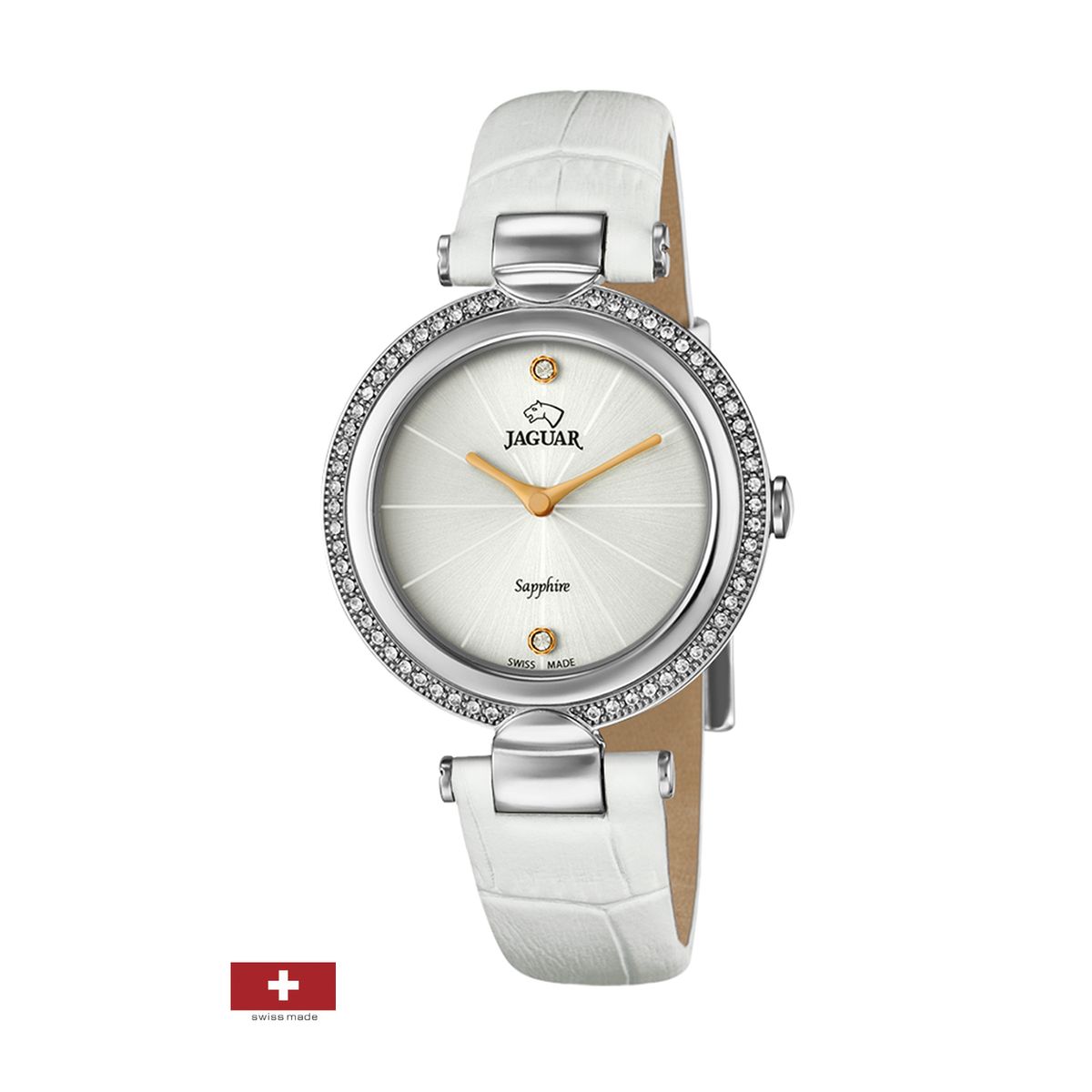 JAGUAR - Reloj J832/1 Jaguar Blanco Mujer Cosmopolitan