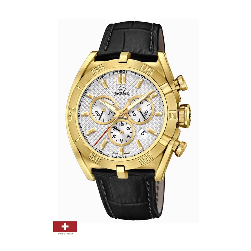 JAGUAR - Reloj J858/1 Jaguar Blanco Hombre Executive.-