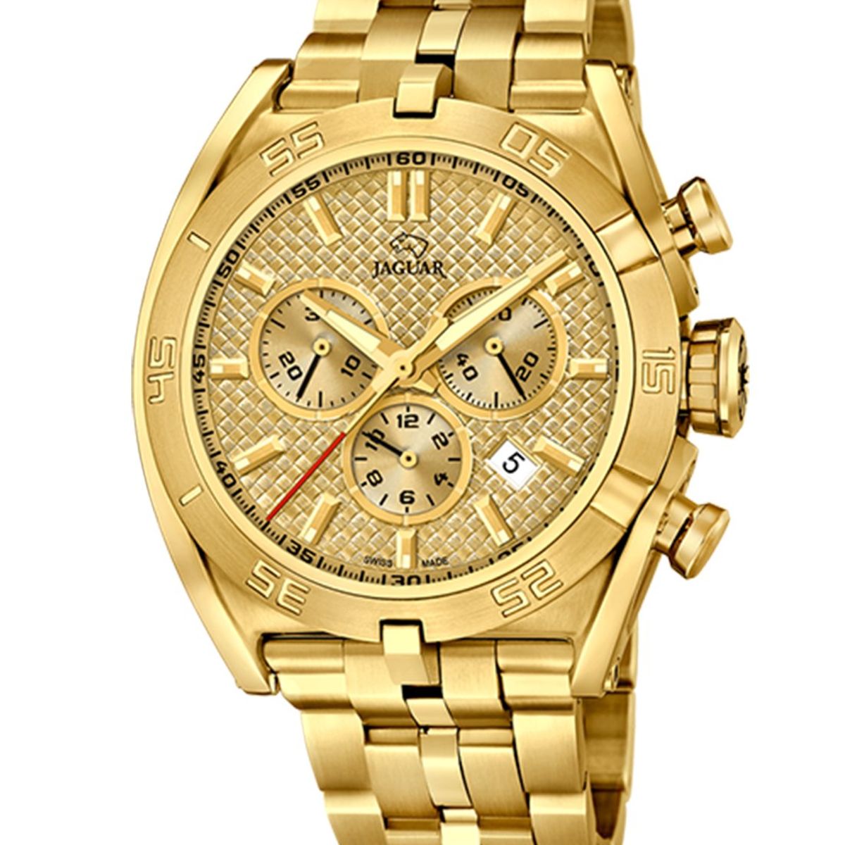 JAGUAR - Reloj J853/2 Jaguar Dorado Hombre Executive