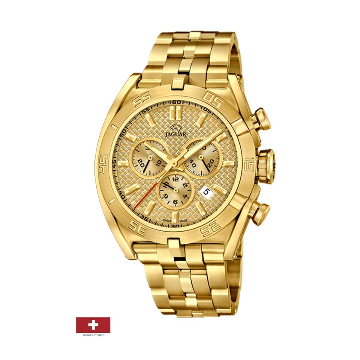 JAGUAR - Reloj J853/2 Jaguar Dorado Hombre Executive