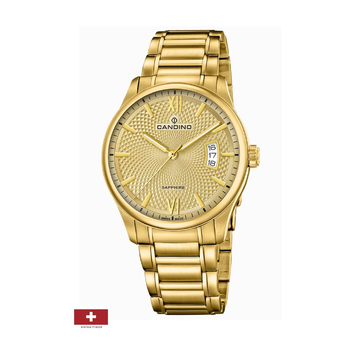 CANDINO - Reloj C4692/2 Candino Dorado Hombre Classic Timeless