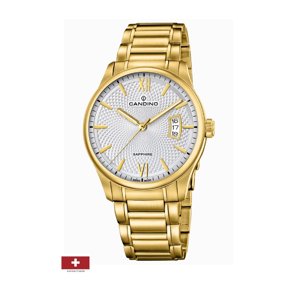 CANDINO - Reloj C4692/1 Candino Blanco Hombre Classic Timeless